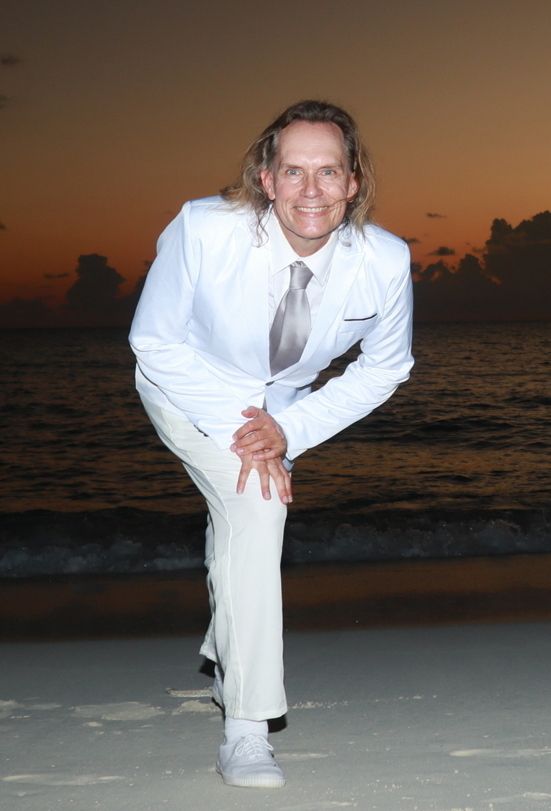 Male model photo shoot of John L Prechaun in Bahamas 2022