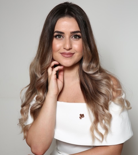 Female model photo shoot of Fay Najdi-Mindset Coach in Dubai