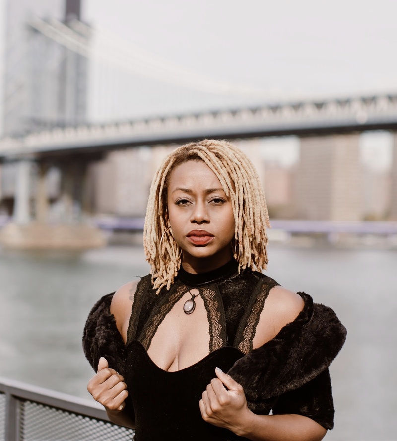 Female model photo shoot of Opal Rose in New York, NY