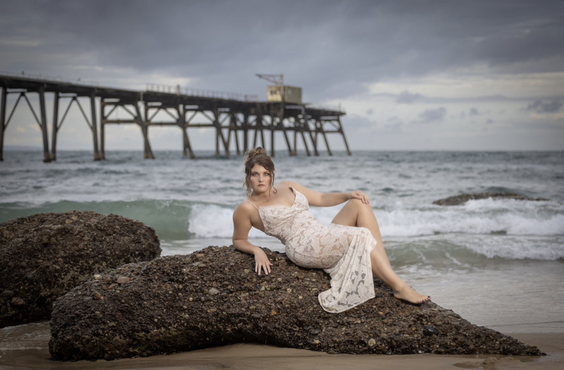 Female model photo shoot of ameliela in Catherine hill bay