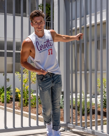Male model photo shoot of Jeff Violette in Los Angeles