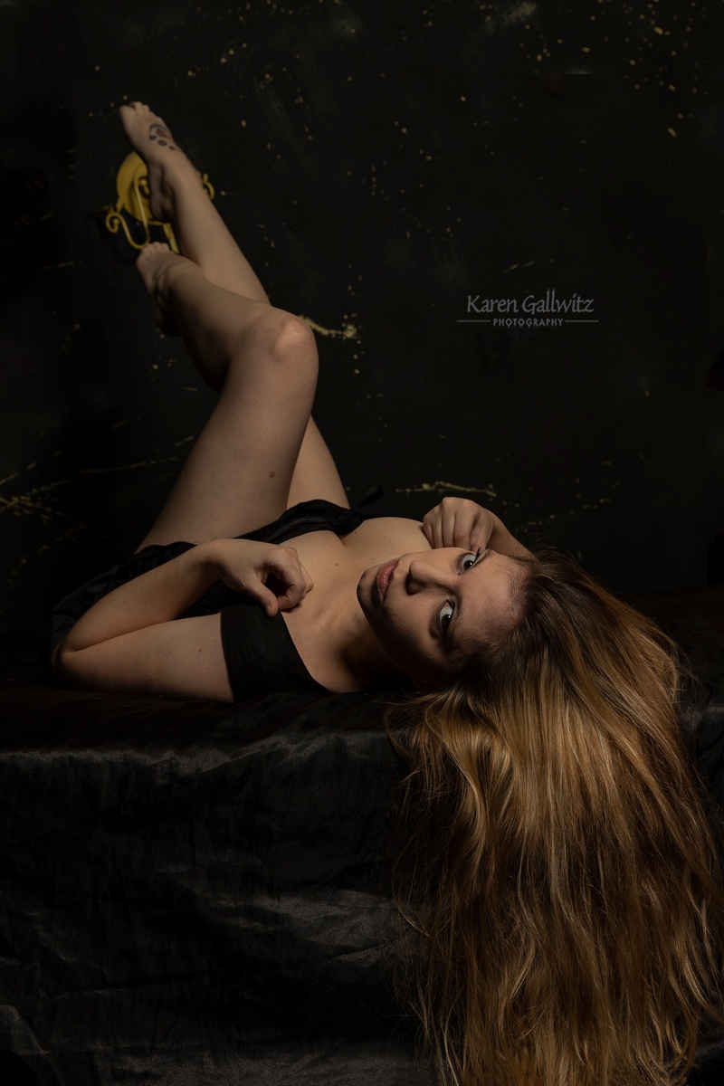 Female model photo shoot of Krysti M