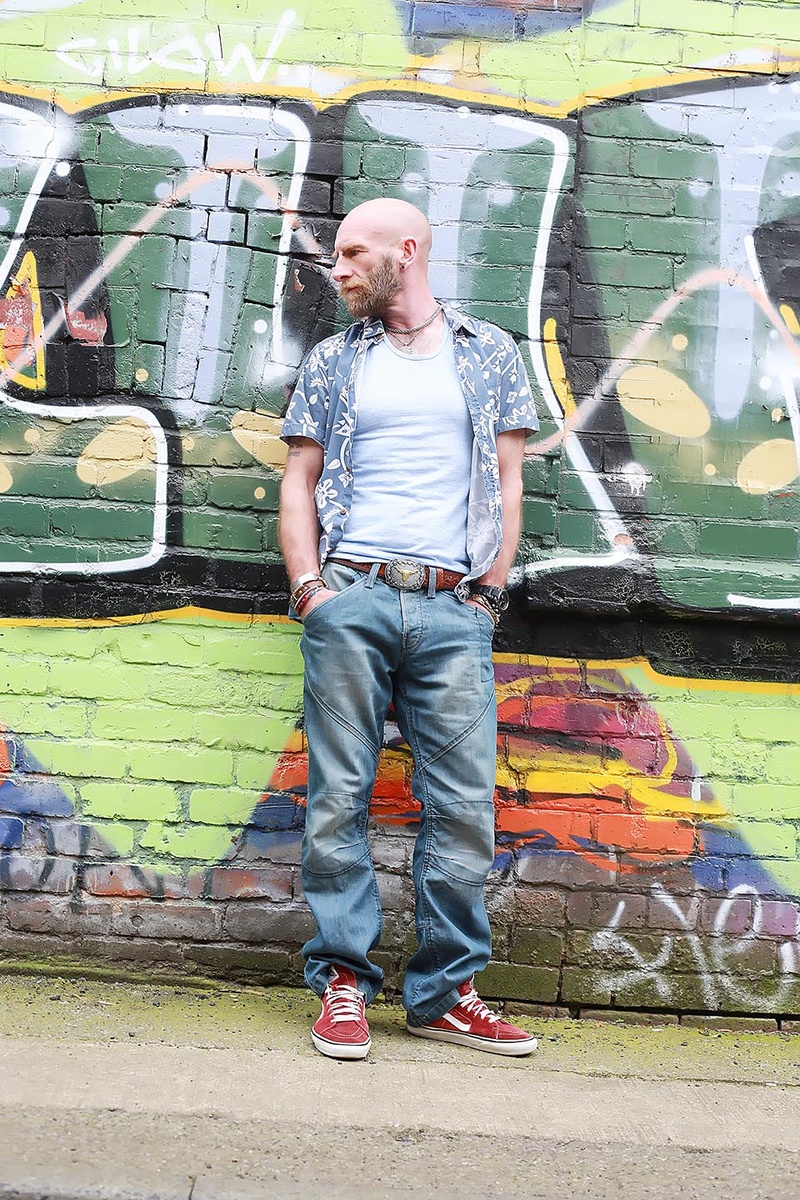 Male model photo shoot of johndrew88 in Manchester
