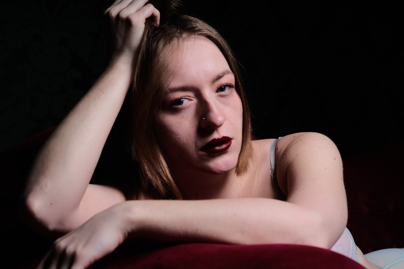 Female model photo shoot of Kira Bangauf by Ingo Hampe in Berlin