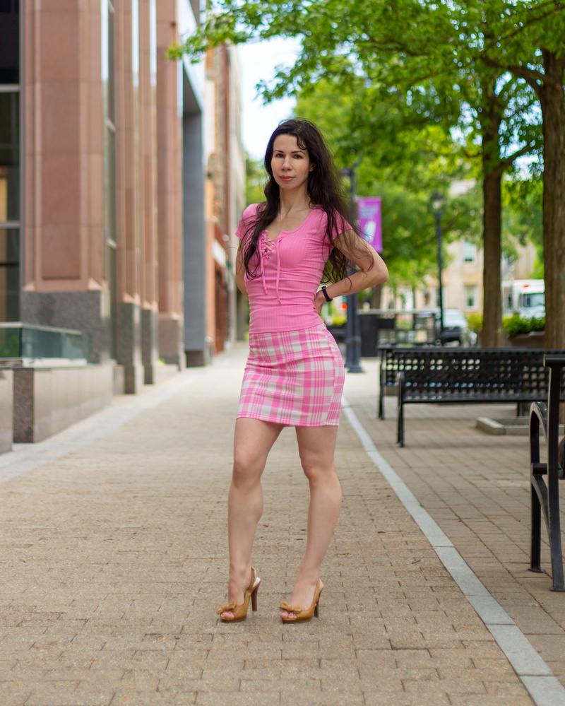 Male and Female model photo shoot of ARB IMAGERY and sweetbrunette in Downtown Raleigh