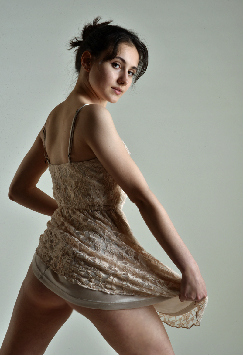 Female model photo shoot of Viktorie Prague
