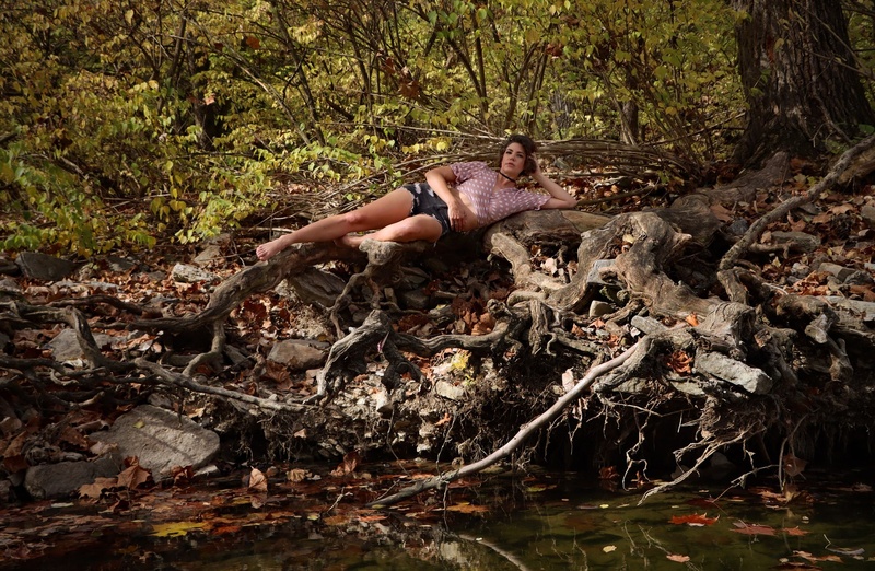 Female model photo shoot of Kate Anderson in Hueston Woods State Park