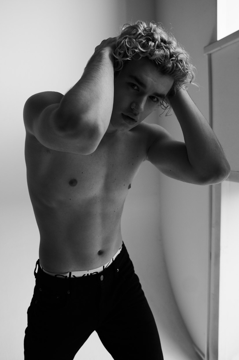 Male model photo shoot of GeorgieVip in New York