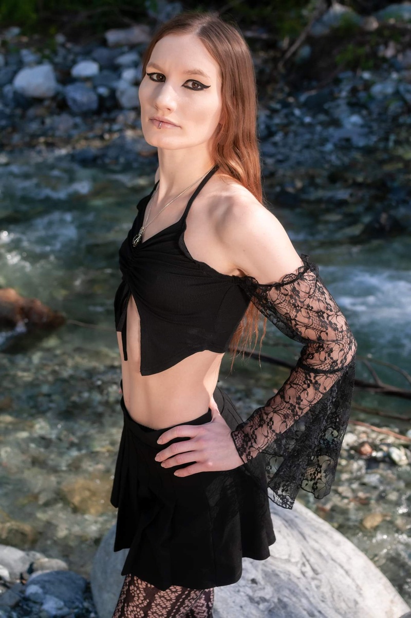 Female model photo shoot of Vega Keat Photography and astra_amethyst