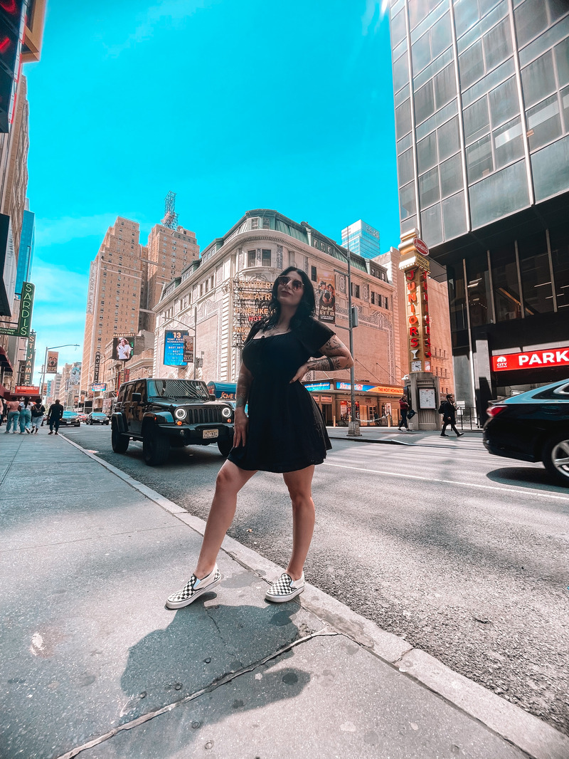 Female model photo shoot of ashinfairytales in New York City