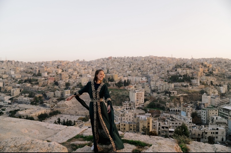 Female model photo shoot of Kristin Bird in Amman, Jordan