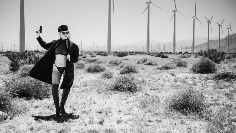 Female model photo shoot of Dendara by MARK LONDON in Palm Springs, CA