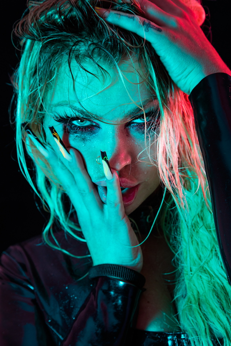 Female model photo shoot of Scorpia__