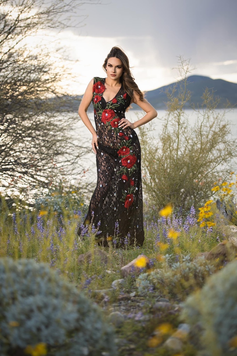 Female model photo shoot of Yanzie Montano in Lake Pleasant