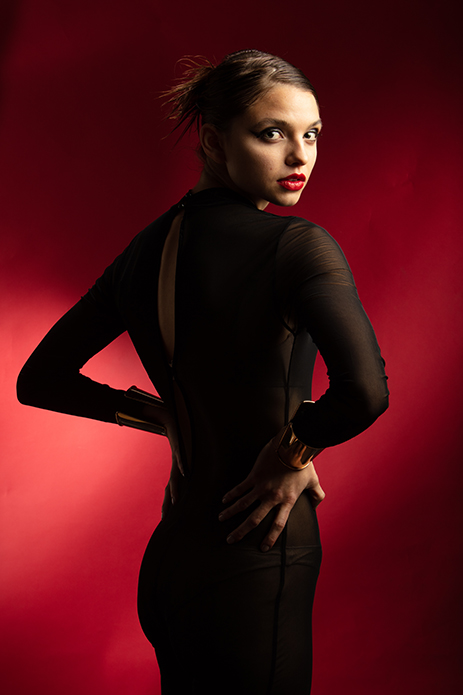 Female model photo shoot of Vladyslava Syrytsia