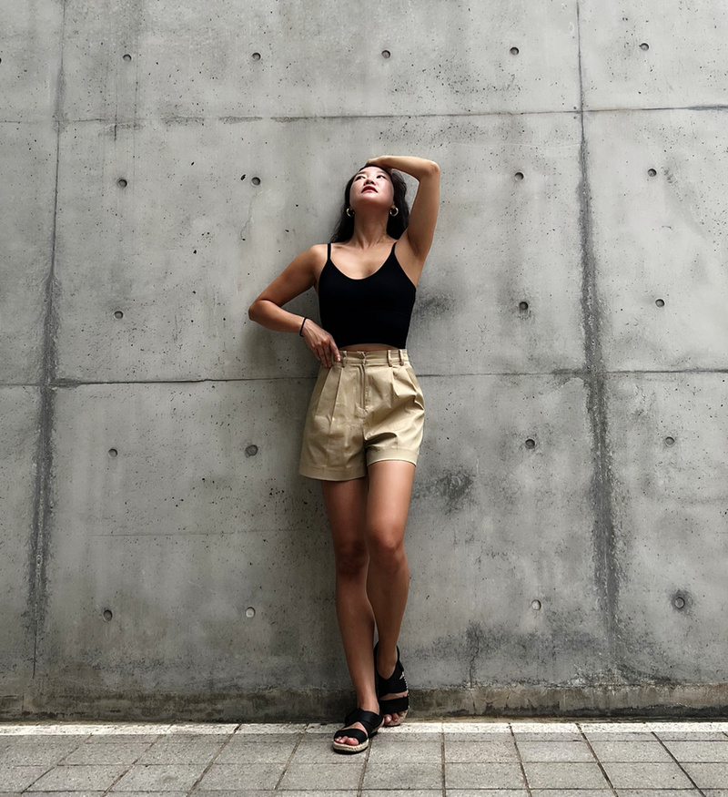 Female model photo shoot of eevee512 in Seoul