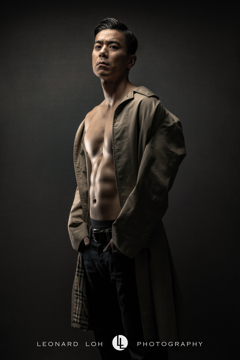 Male model photo shoot of Leonard Loh Photography