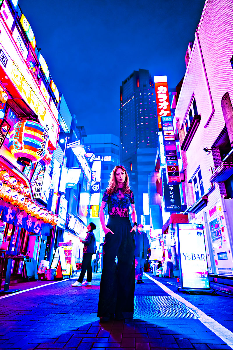 Female model photo shoot of Dani Ford Photo in Shibuya, Tokyo