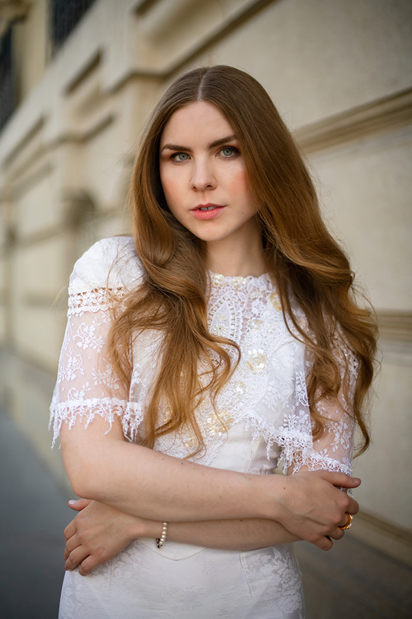 Female model photo shoot of Nina Tellier