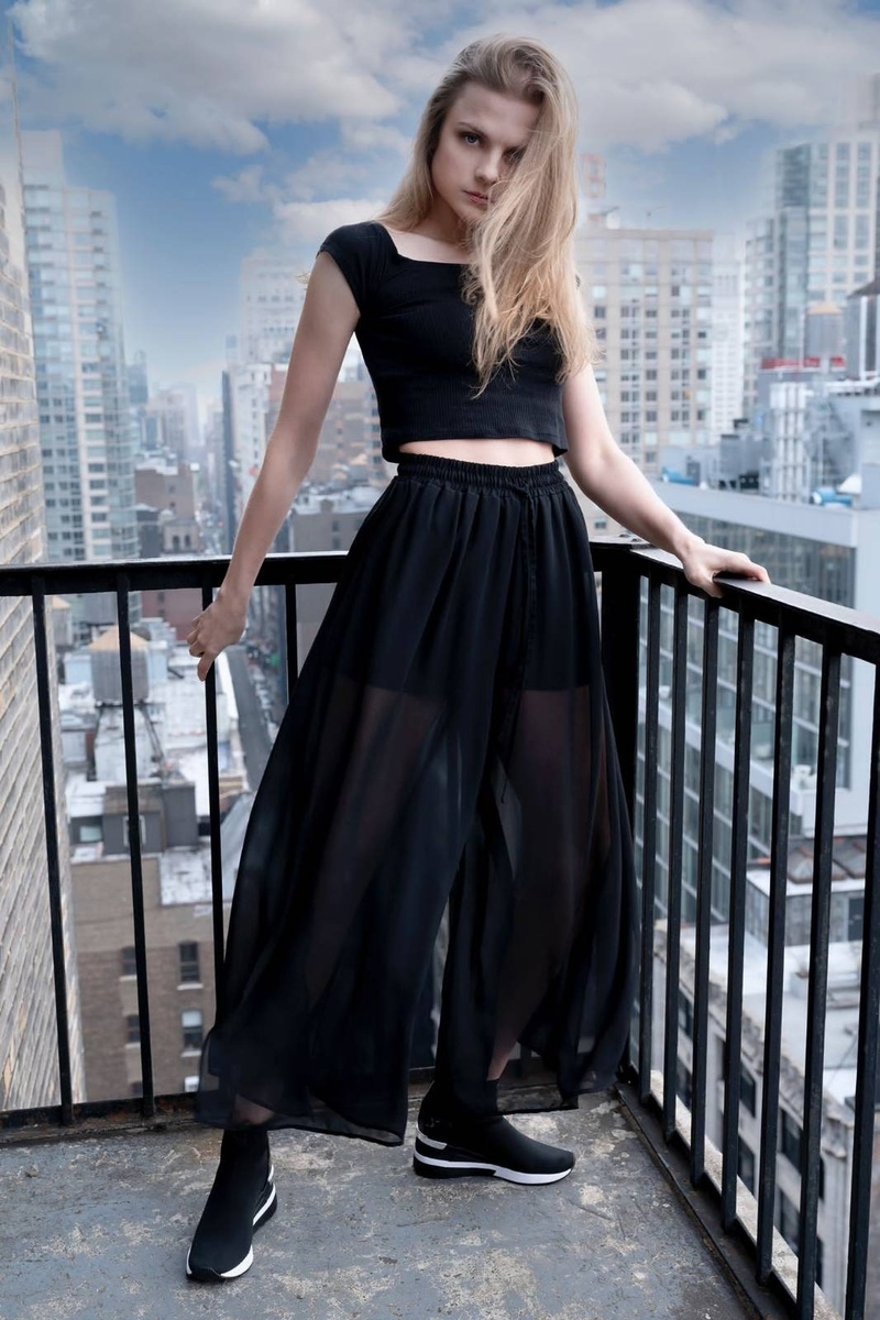 Female model photo shoot of Delphi S in New York