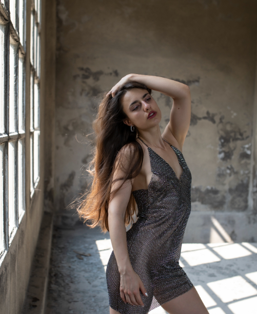 Female model photo shoot of Giulia Zanata Model in Italy