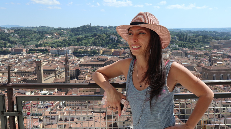 Female model photo shoot of Ms_Xochi in Duomo in Florence, Italy