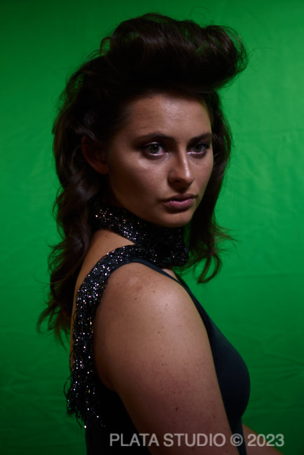 Female model photo shoot of bmadsen in Plata studios