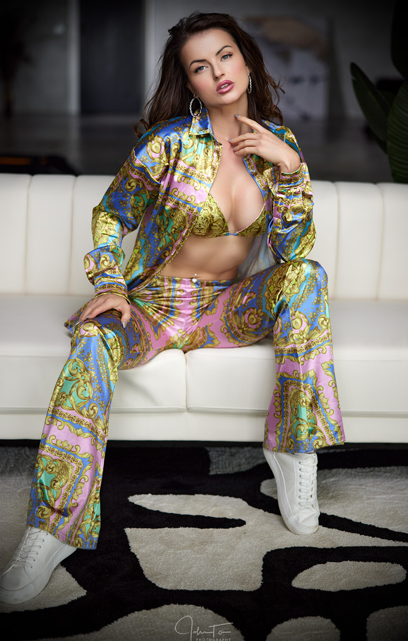 Female model photo shoot of Veronica LaVery by John T in Oklahoma City, OK