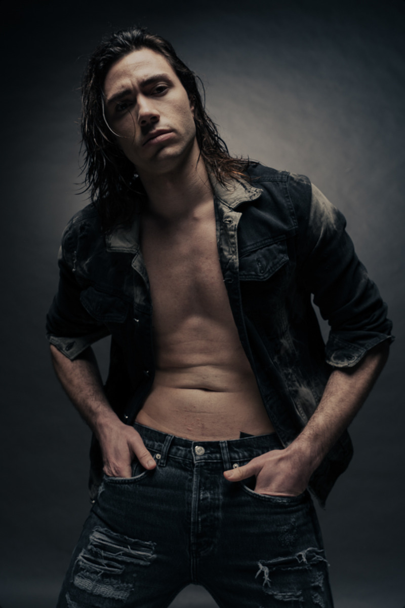 Male model photo shoot of LMLPH in milan