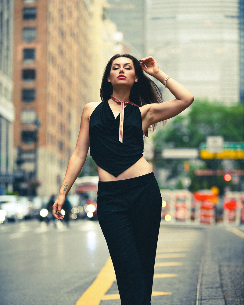 Female model photo shoot of Tanya Shu in New York