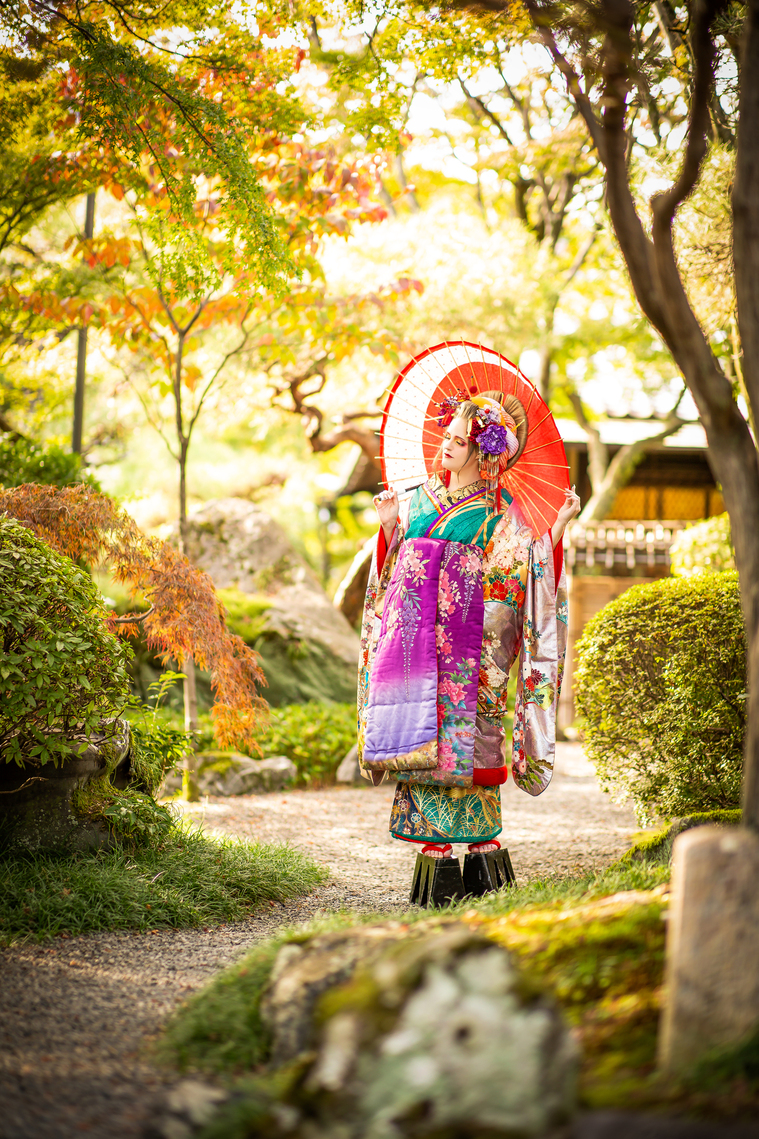 Female model photo shoot of Desdemona von Minx in Kyoto, JP