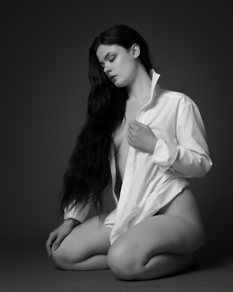 Female model photo shoot of Maleficent
