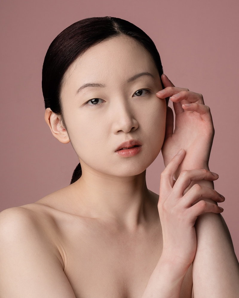 Female model photo shoot of Sin Yu Chan