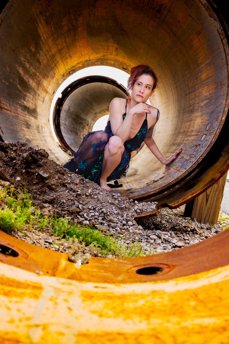 Female model photo shoot of Tala Maddox in Malibu, CA