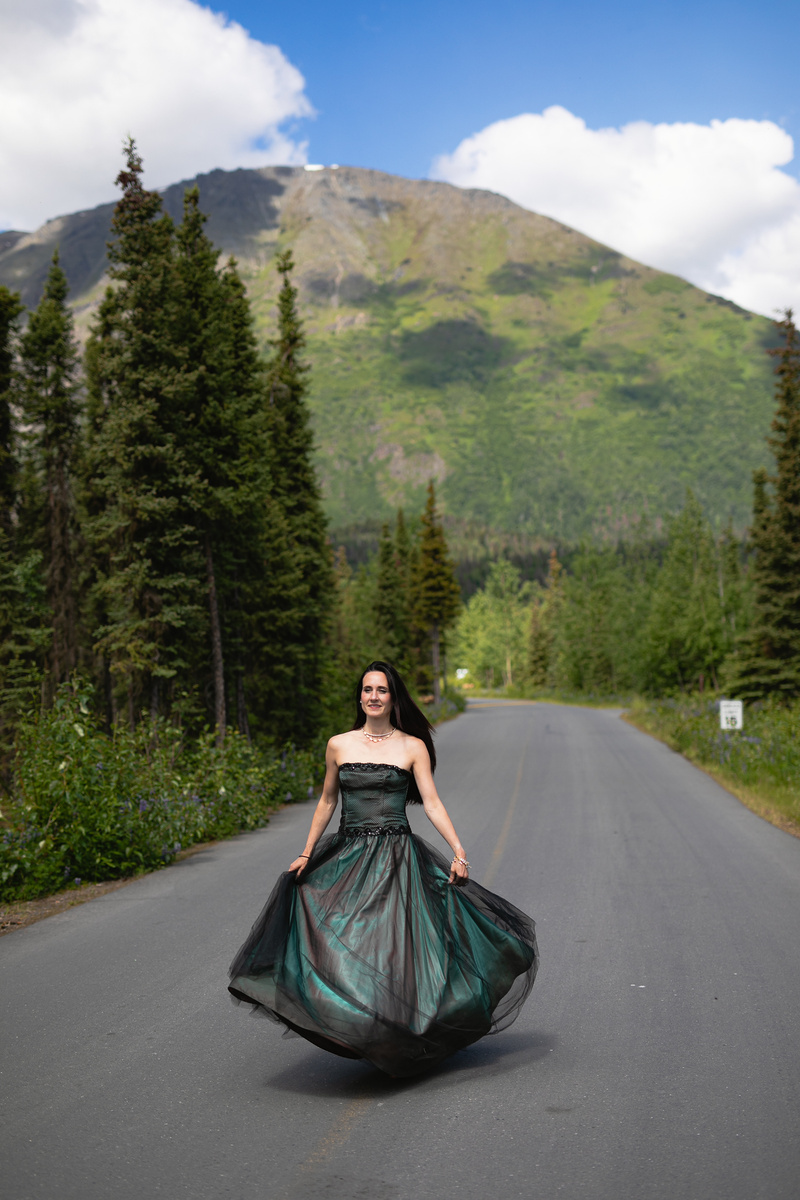 Female model photo shoot of karinrae in Cooper Landing, Alaska