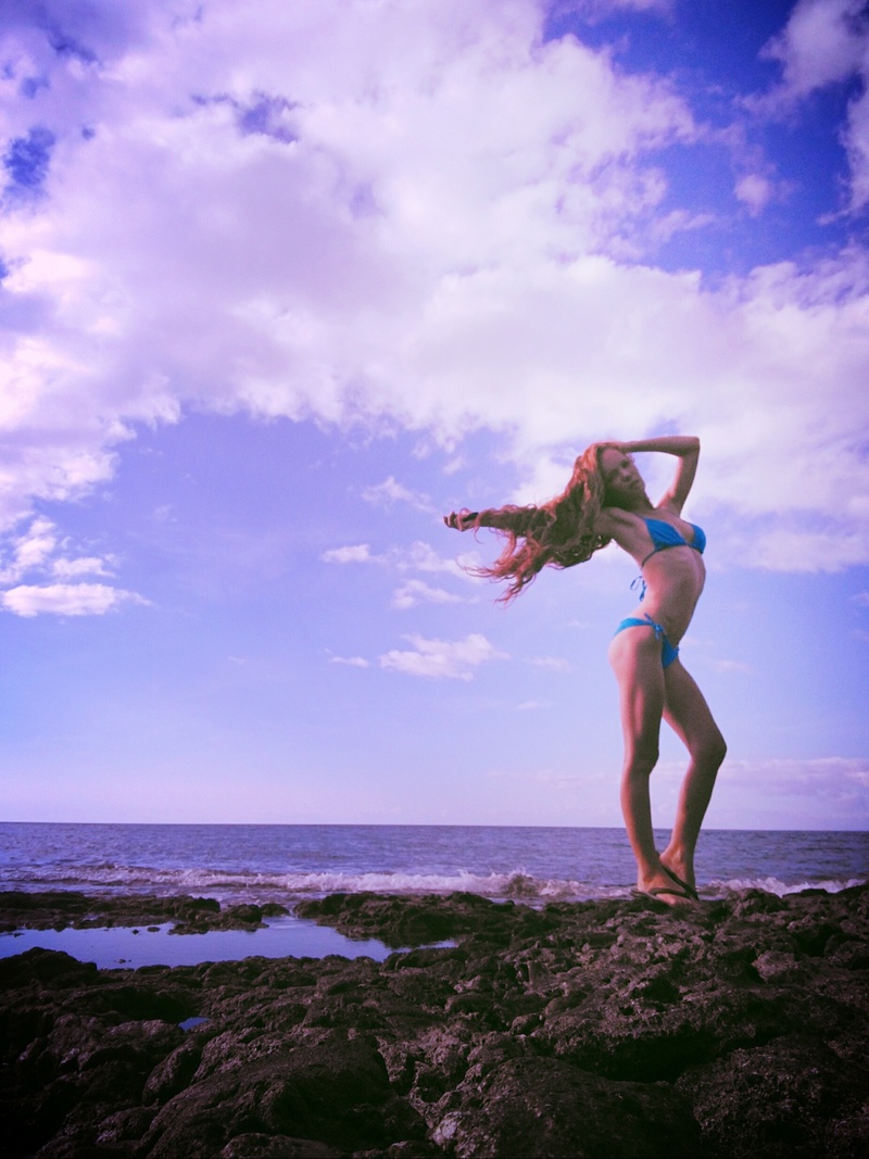 Female model photo shoot of HeatherC in Hawaii