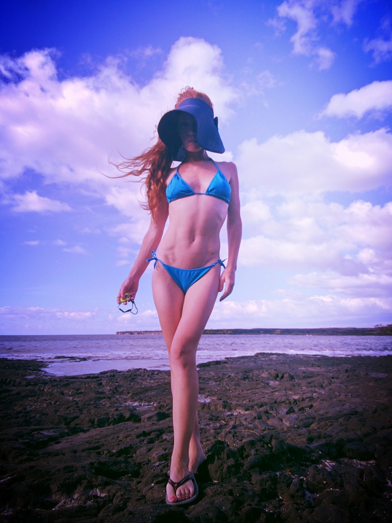 Female model photo shoot of HeatherC in Hawaii