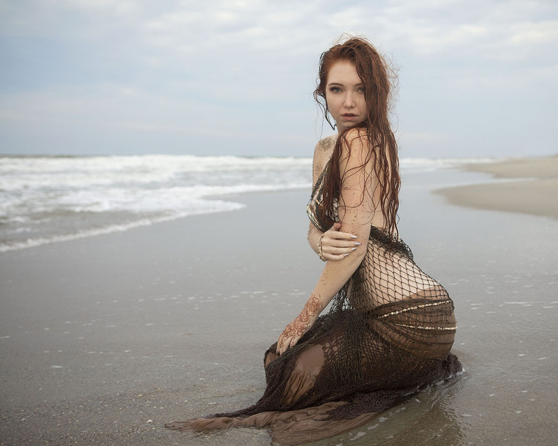 Female model photo shoot of Valkyrie Rose in Holden Beach, North Carolina