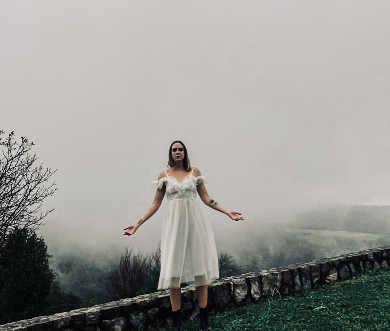 Female model photo shoot of Britt Cunningham in Slovenia