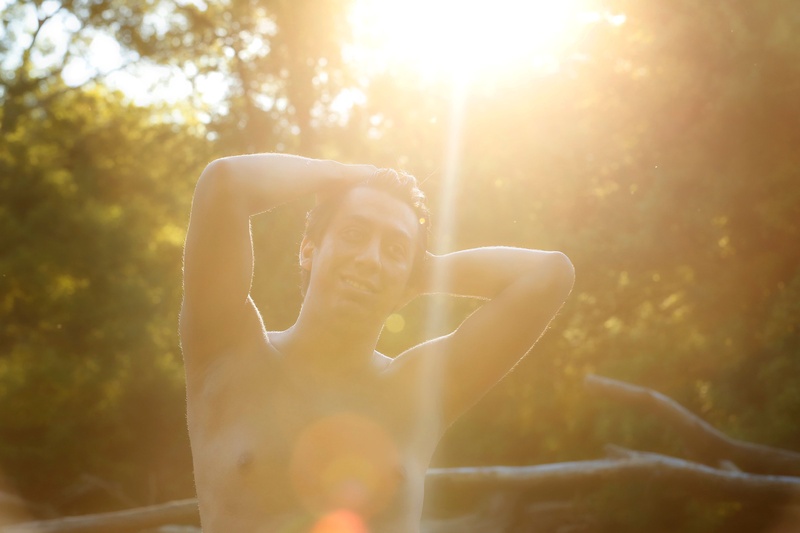 Male model photo shoot of Sorena_nude