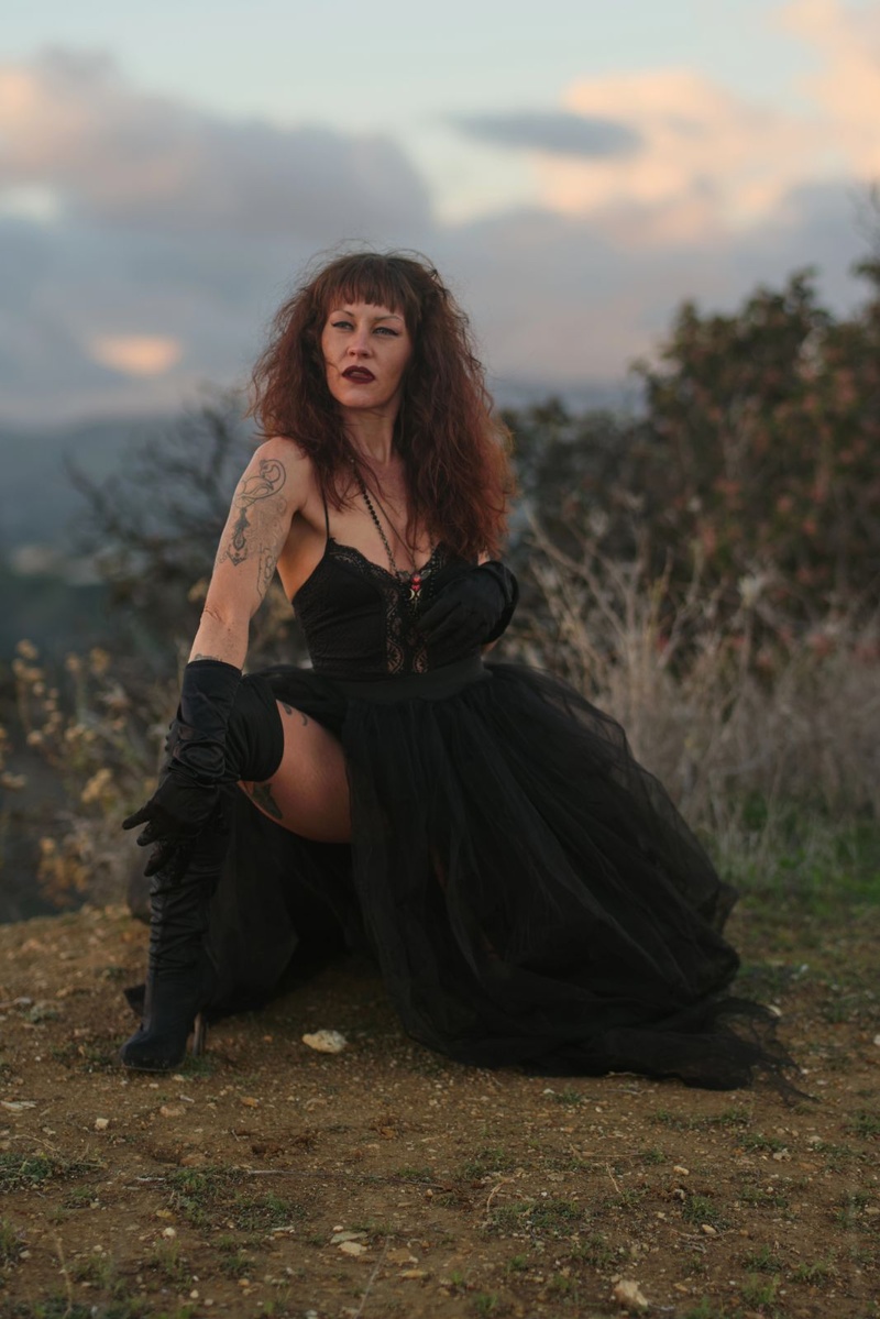 Female model photo shoot of Isis_Reincarnate in Topanga Canyon