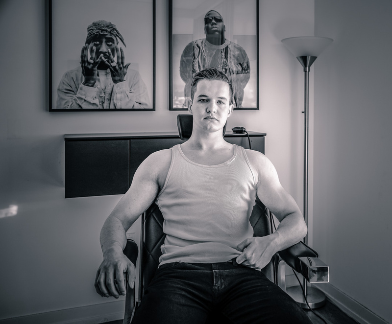 Male model photo shoot of Achilles Lazarescu in Irvine, California