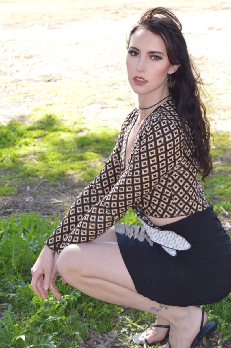Female model photo shoot of LaurenEddings in Tucson
