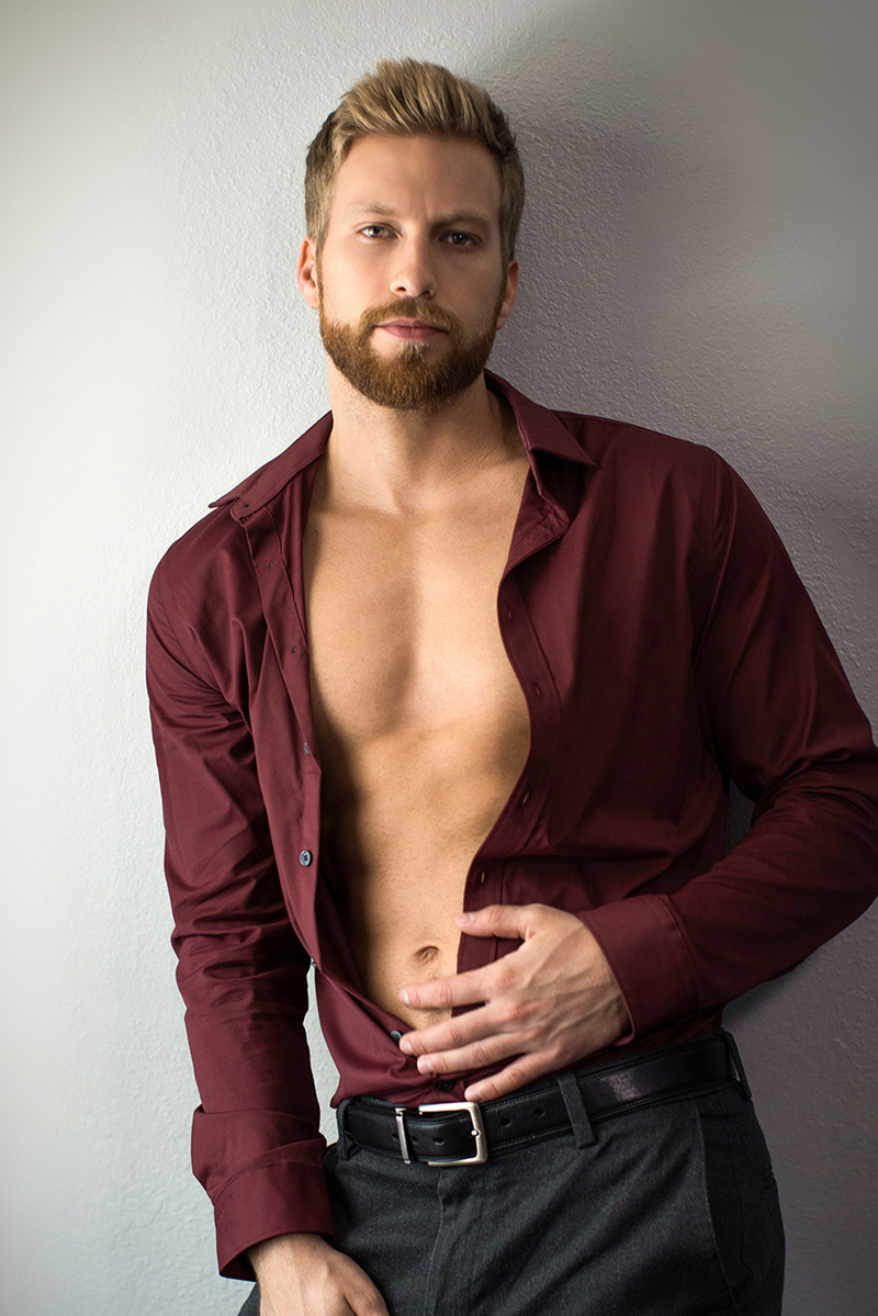 Male model photo shoot of unbuttonedhim