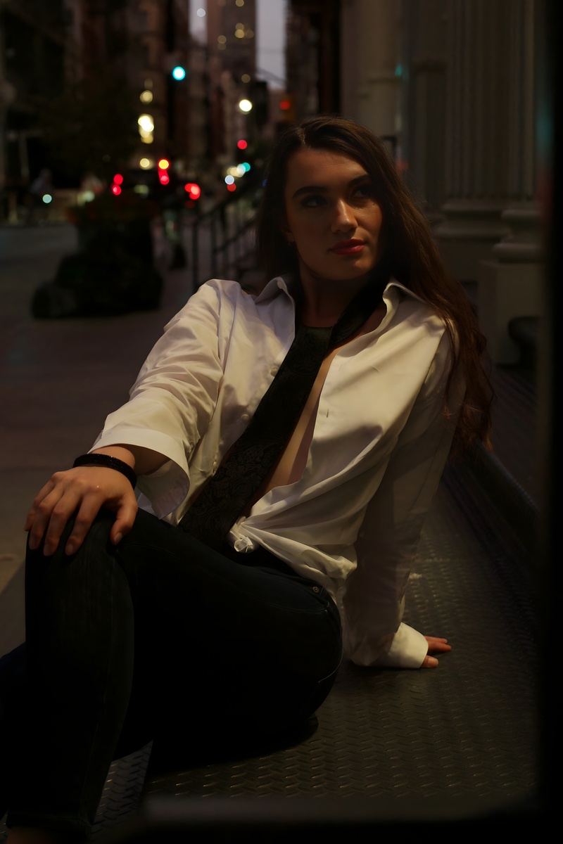 Female model photo shoot of Jeninka Zee in SoHo, NYC