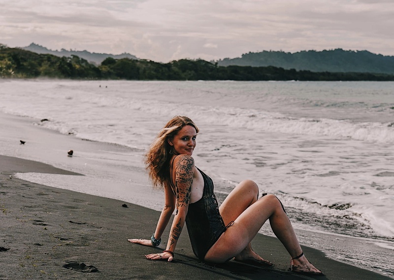 Female model photo shoot of Nicole Kaminski in Costa Rica