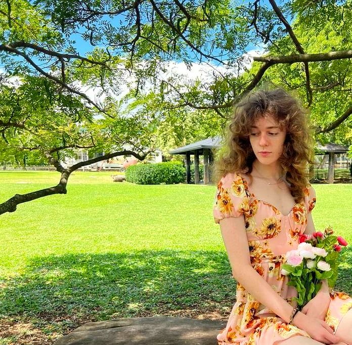 Female model photo shoot of AsterLiana in Oahu, Hawaii