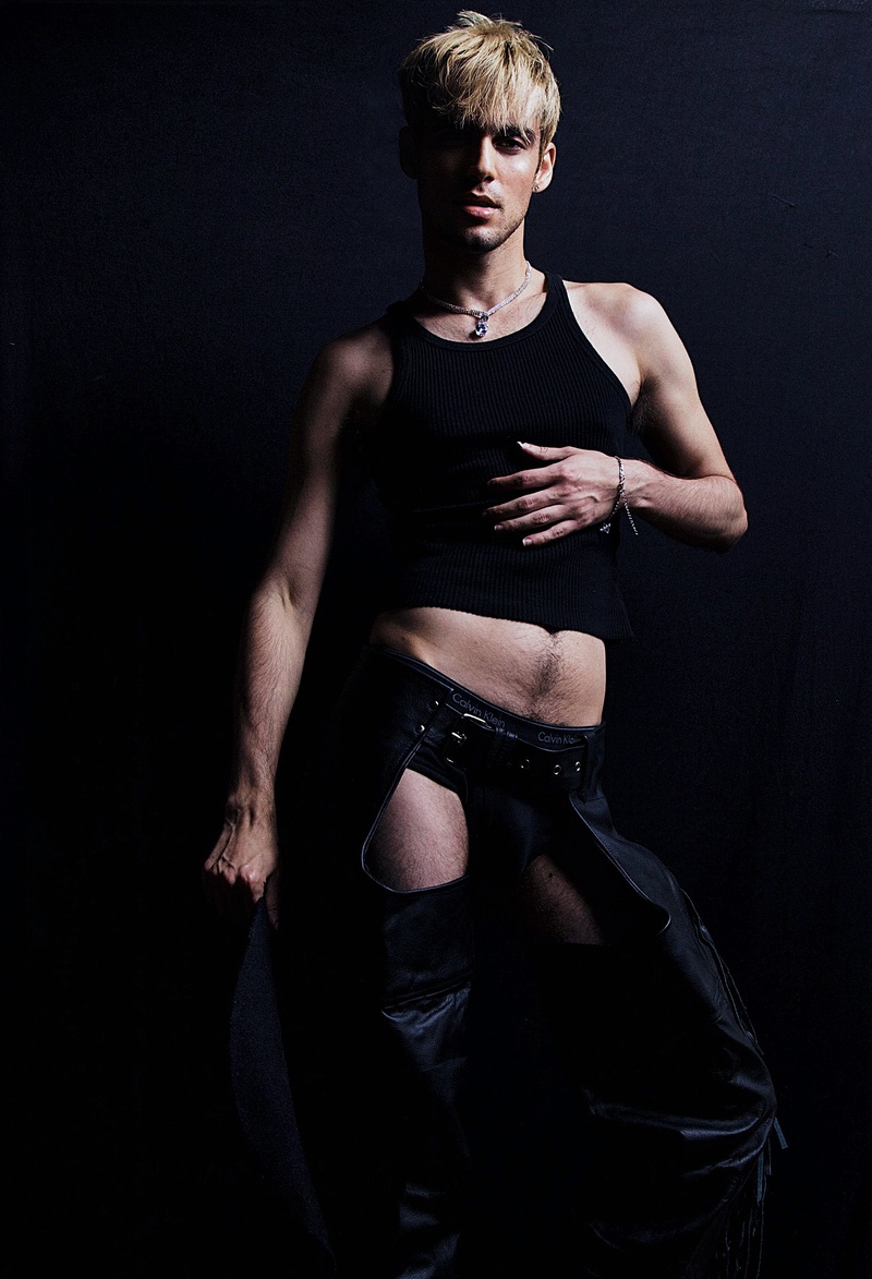 Male model photo shoot of Engjell Sera