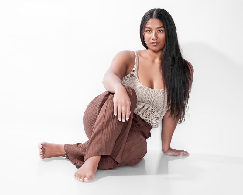Female model photo shoot of andrianaenix by Shew Design Studio