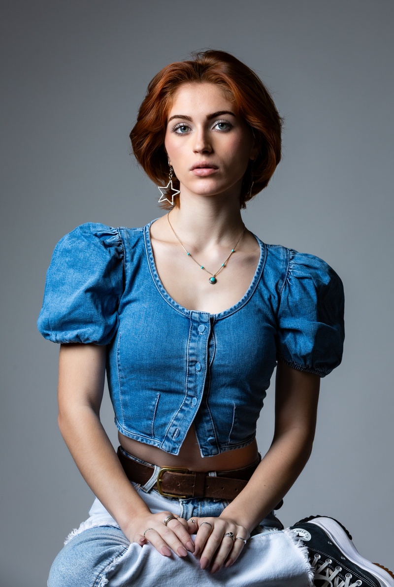 Female model photo shoot of Tsarina Minkova in London
